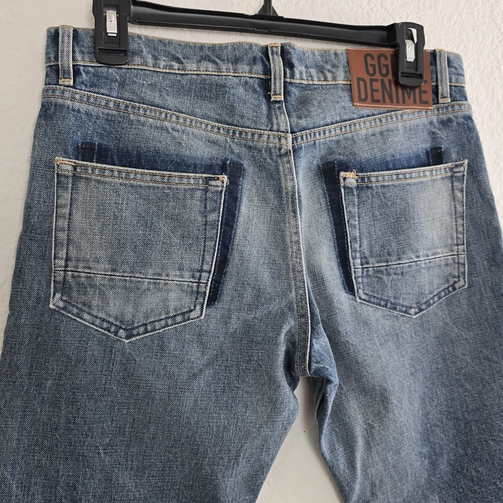 Golden Goose Jeans Size 27 Mid Wash Blue - Picture 4 of 9